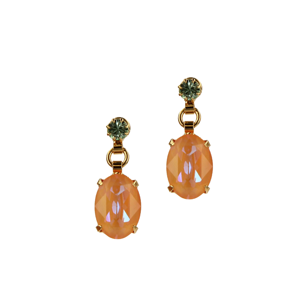 Sieraden Otazu classic Peach Delight gold Earrings