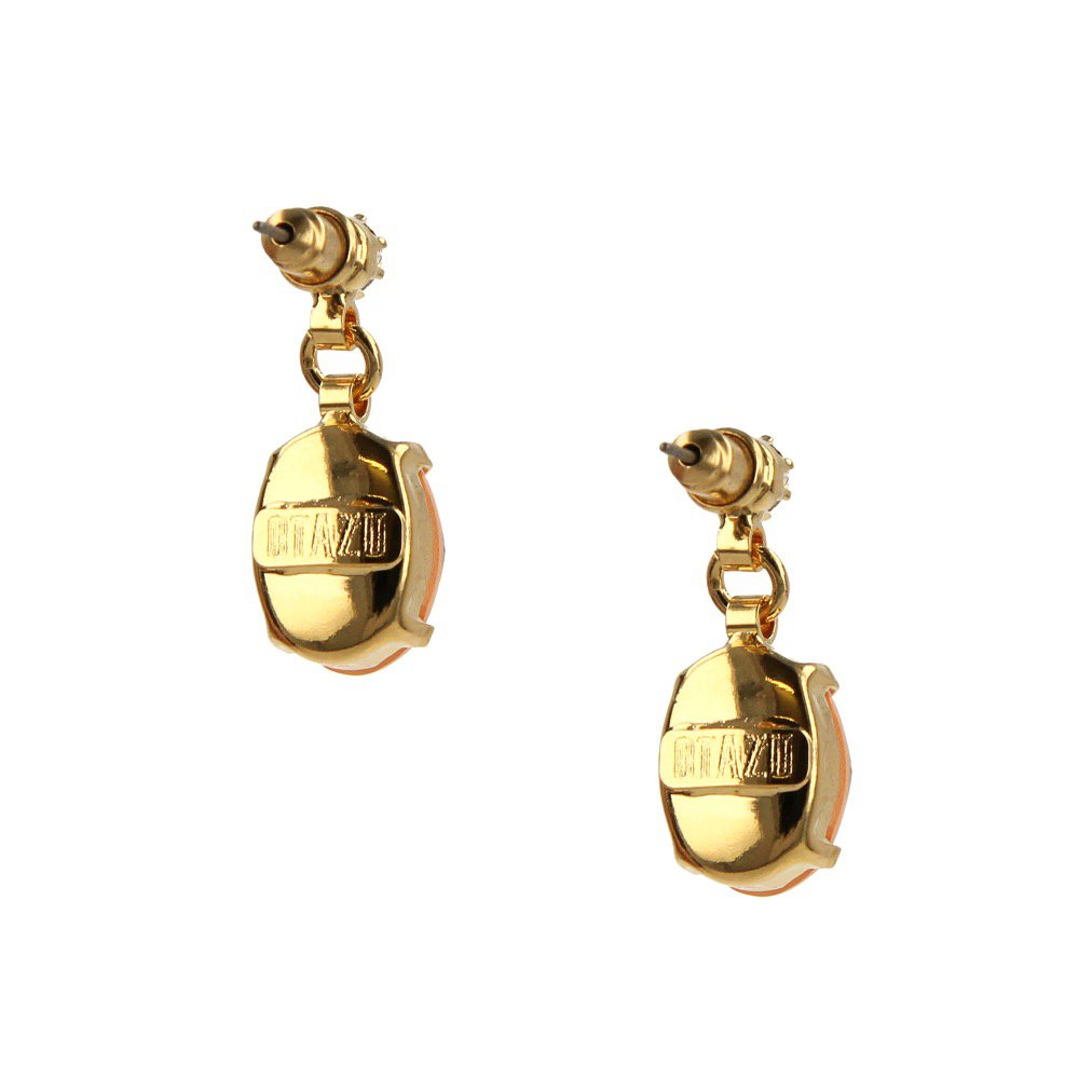Sieraden Otazu classic Peach Delight gold Earrings