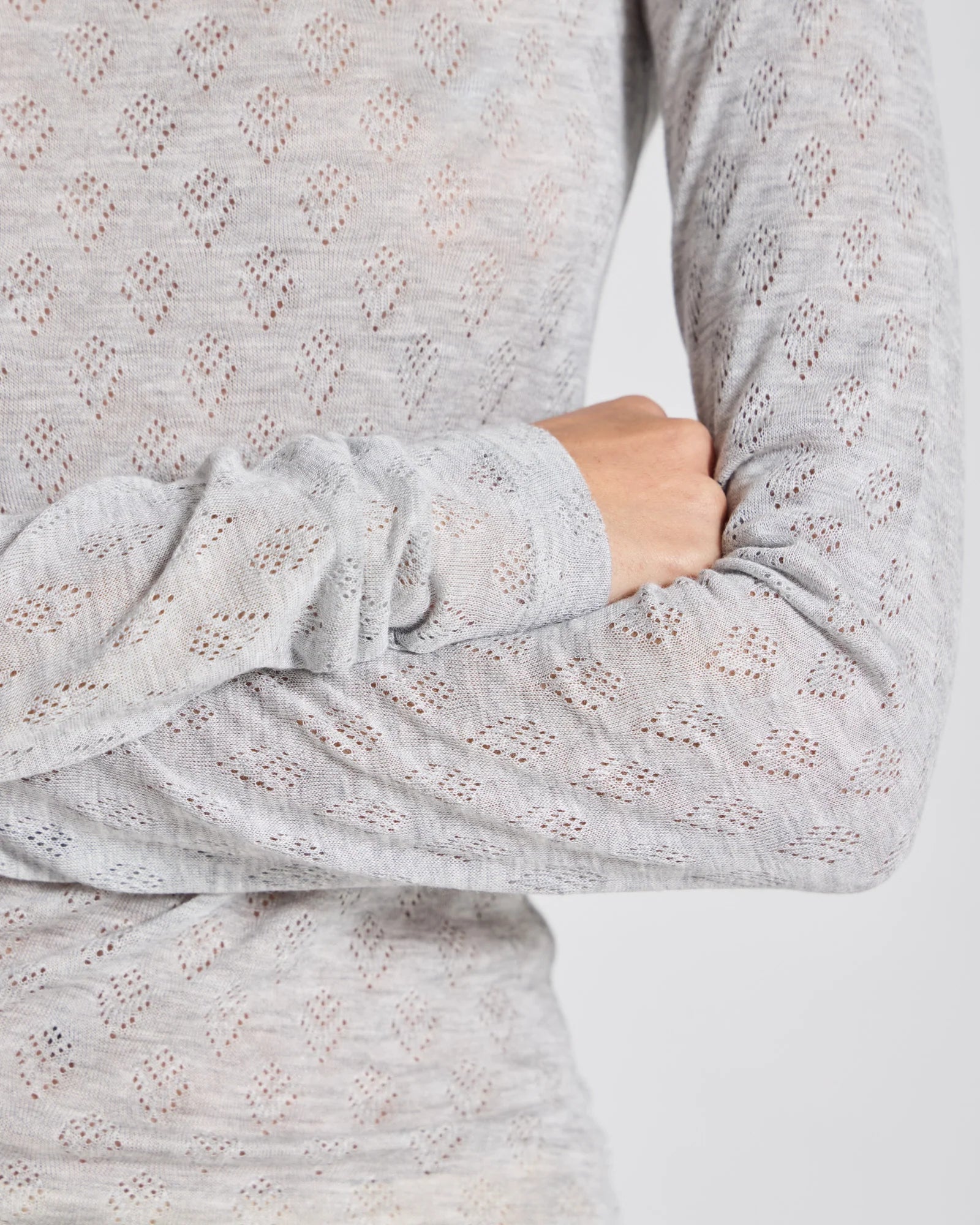 Gai+Lisva Fermi Silk top