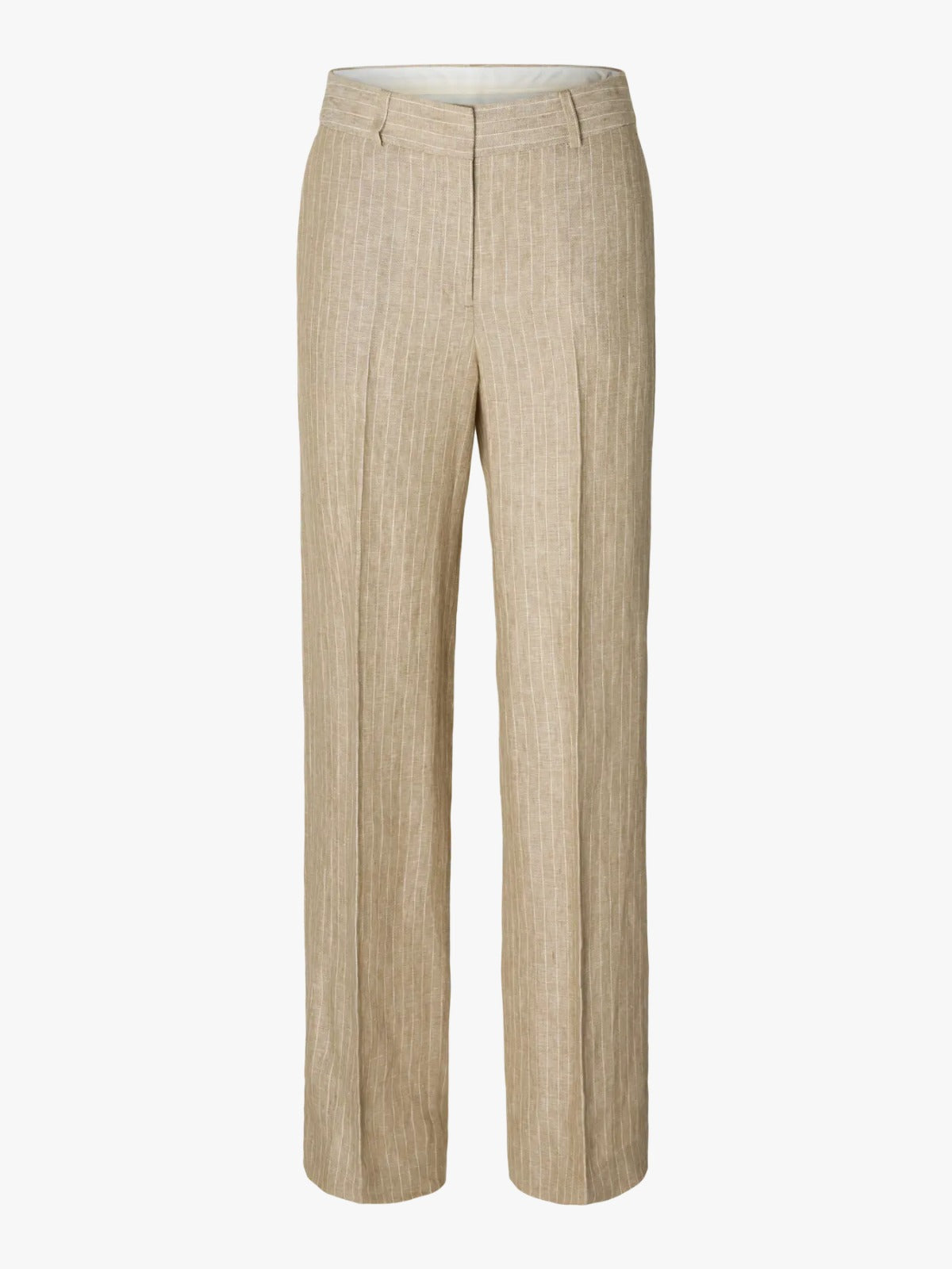 Selected Wide Ida linen pant