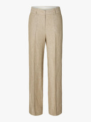 Selected Wide Ida linen pant