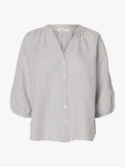 Selected SLFCleo linen shirt