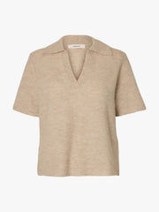 Selected SLFLulu SS Knit polo