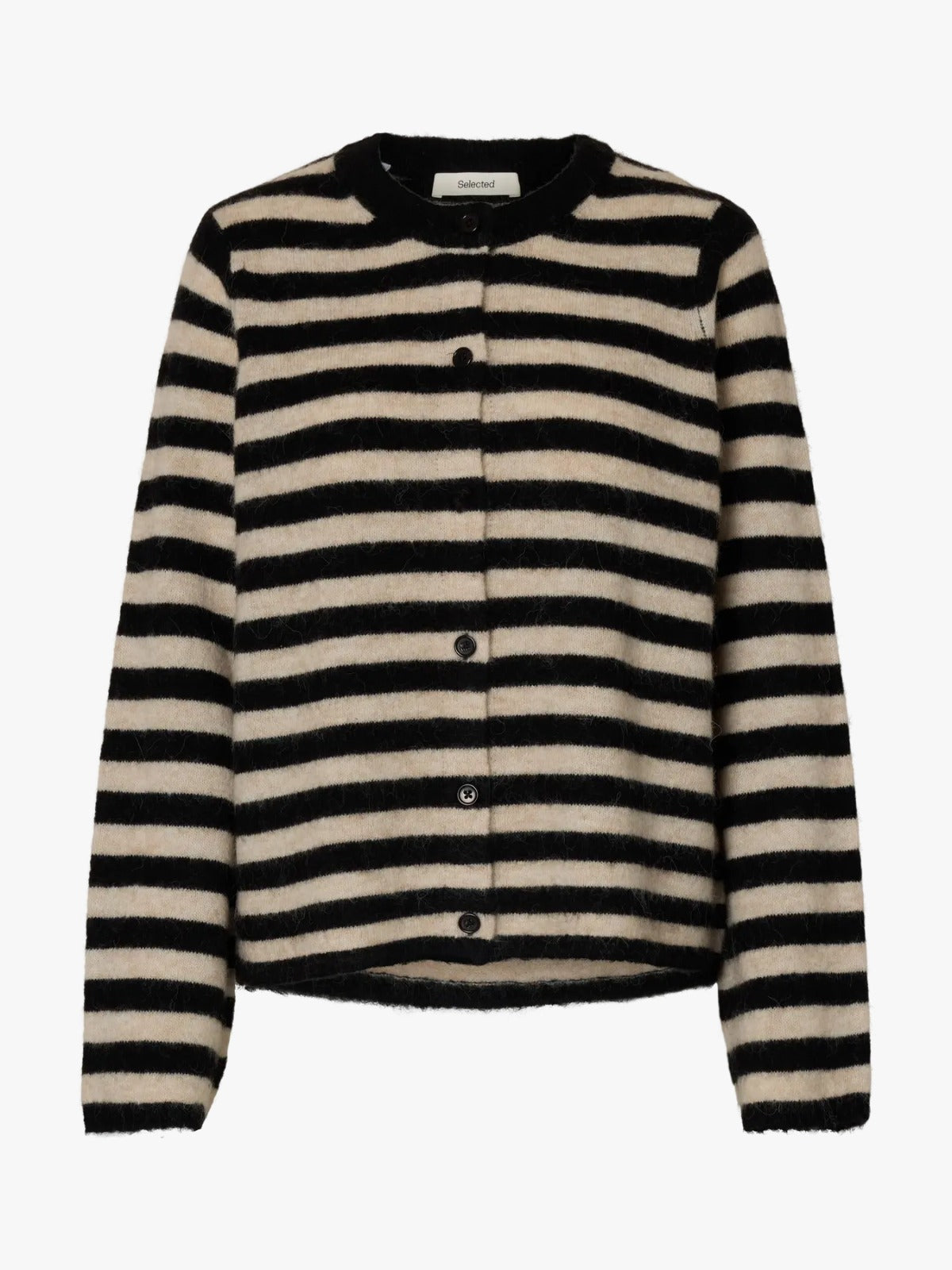 Selected SLFLulu new knit cardigan stripes 16098138