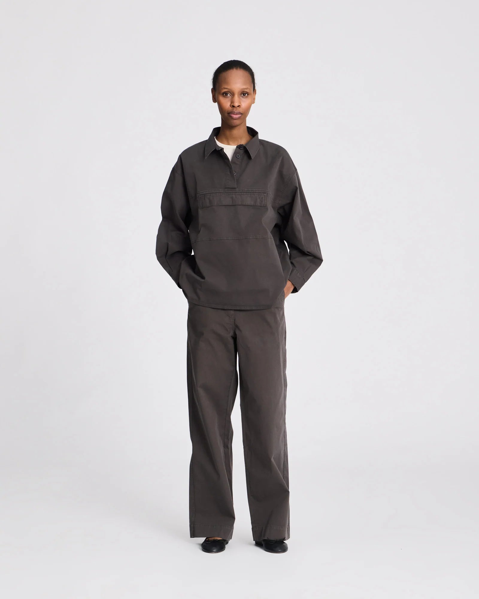 Gai + Lisva Ingrid Stretched Twill Anorak