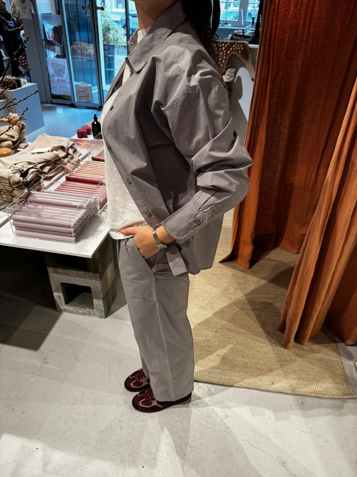 Gai + Lisva Luna L/S Poplin Shirt