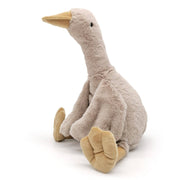 Knuffeldier boerderij grijs gans 38 cm