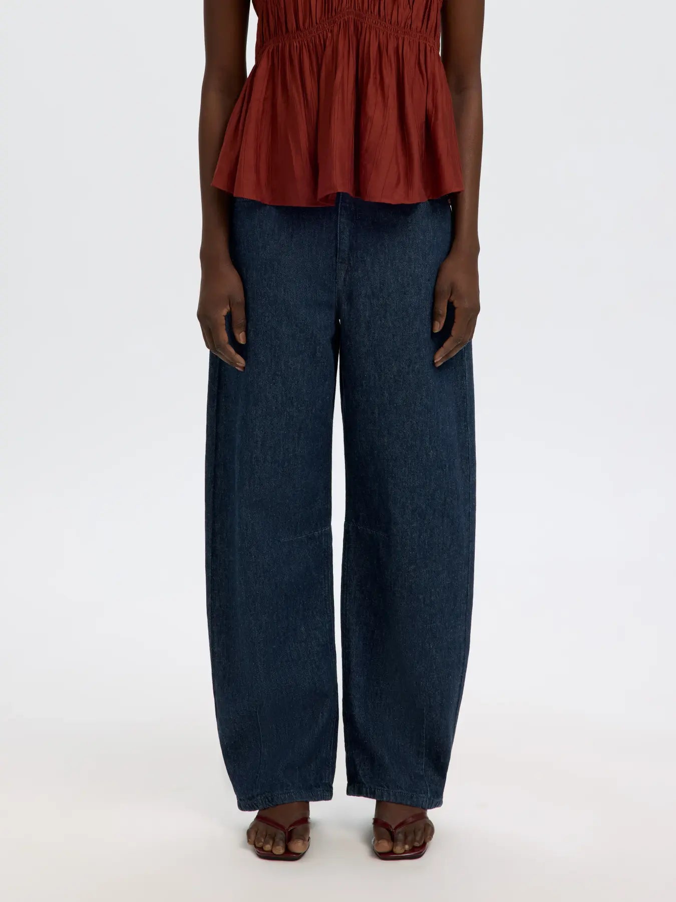Selected Loose Barrel Hanny jeans