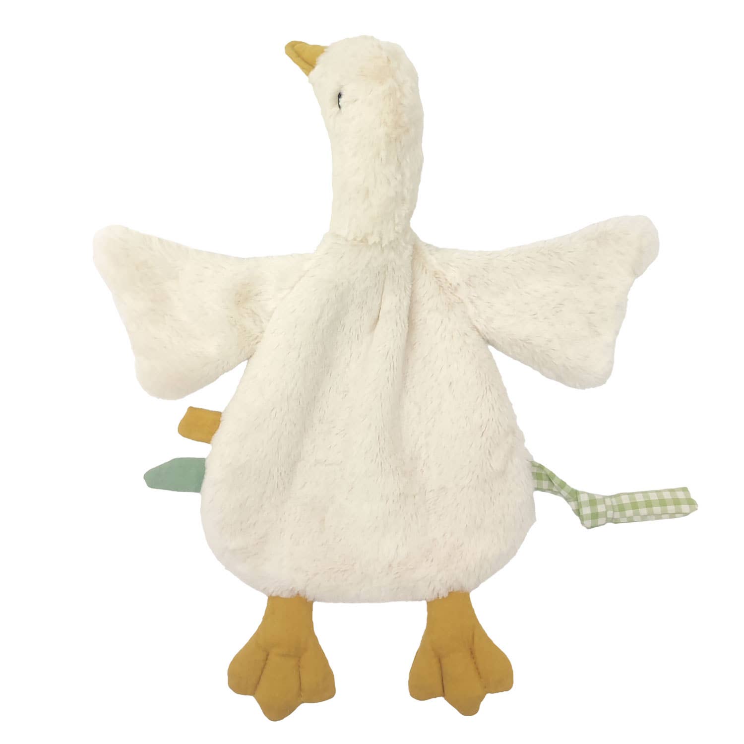 Knuffeldoek boerderijdier gans wit