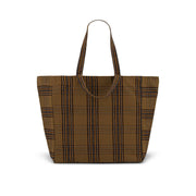 Rose in April Katoenen Tartan Shopper