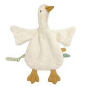 Knuffeldoek boerderijdier gans wit