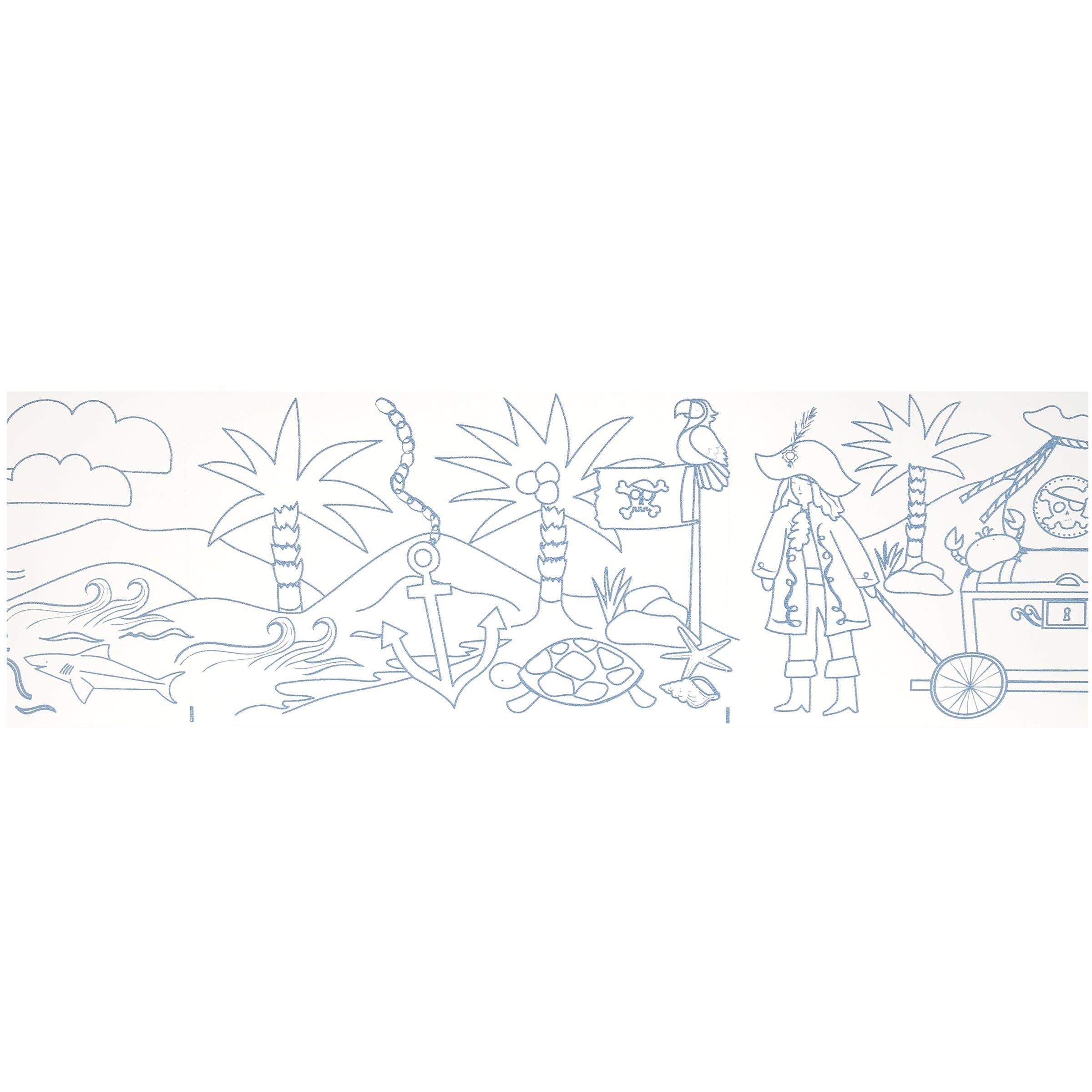 Meri Meri Piraten Kleurrol