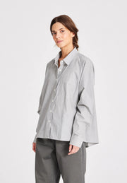 Gai + Lisva Bella raglan L/S striped poplin shirt