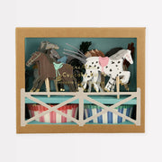 Meri Meri paard cupcake set