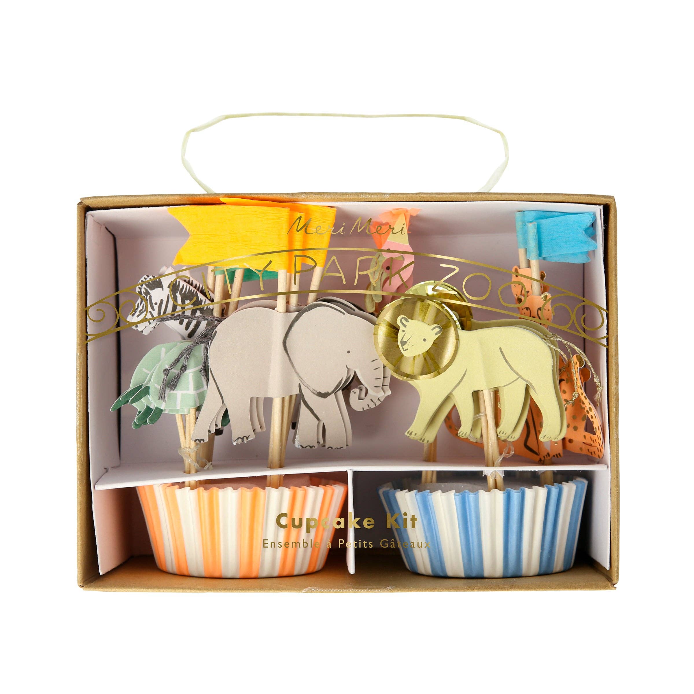 Meri Meri Safari Dieren Cupcake Kit