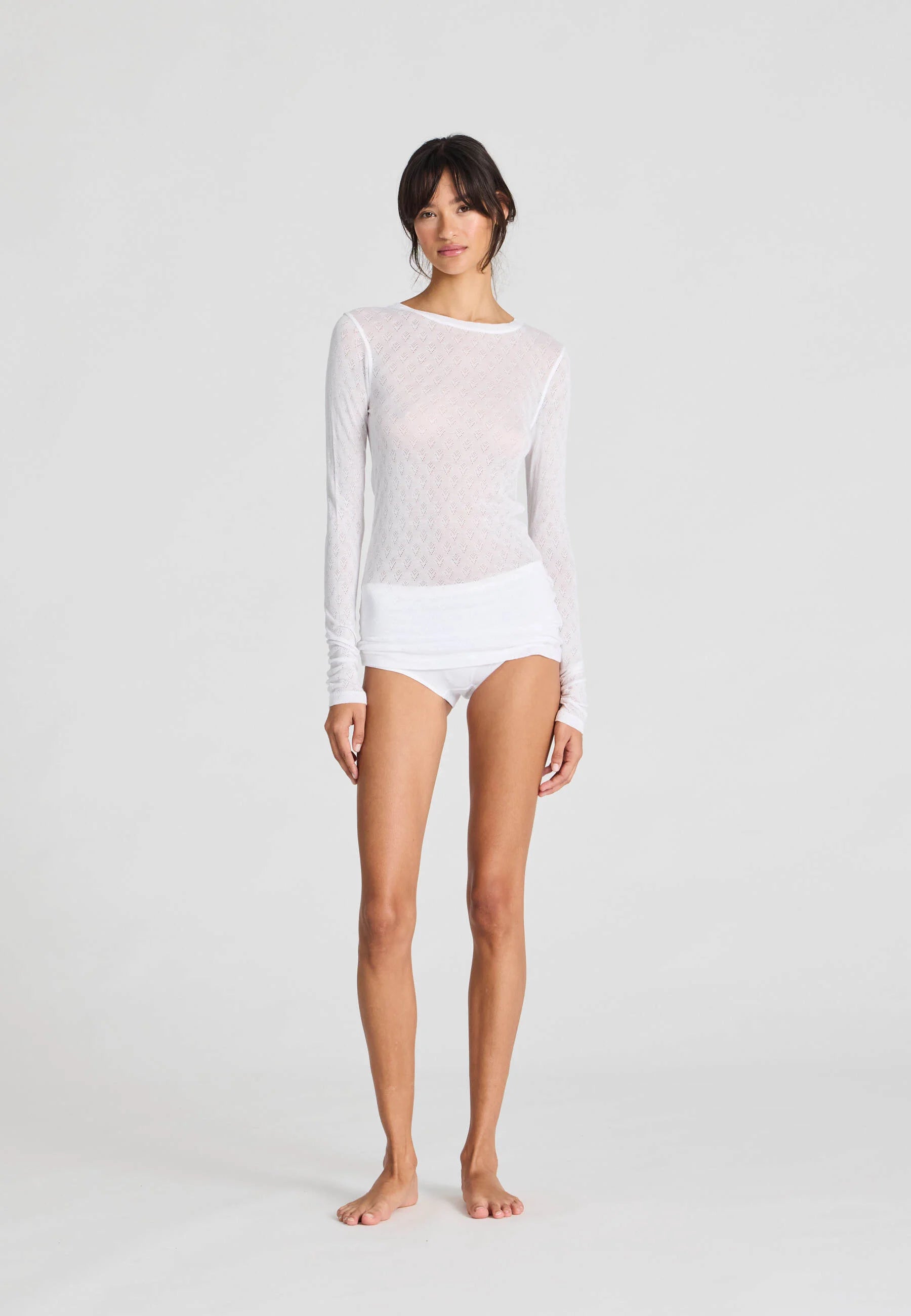 Gai+Lisva Fermi Silk top