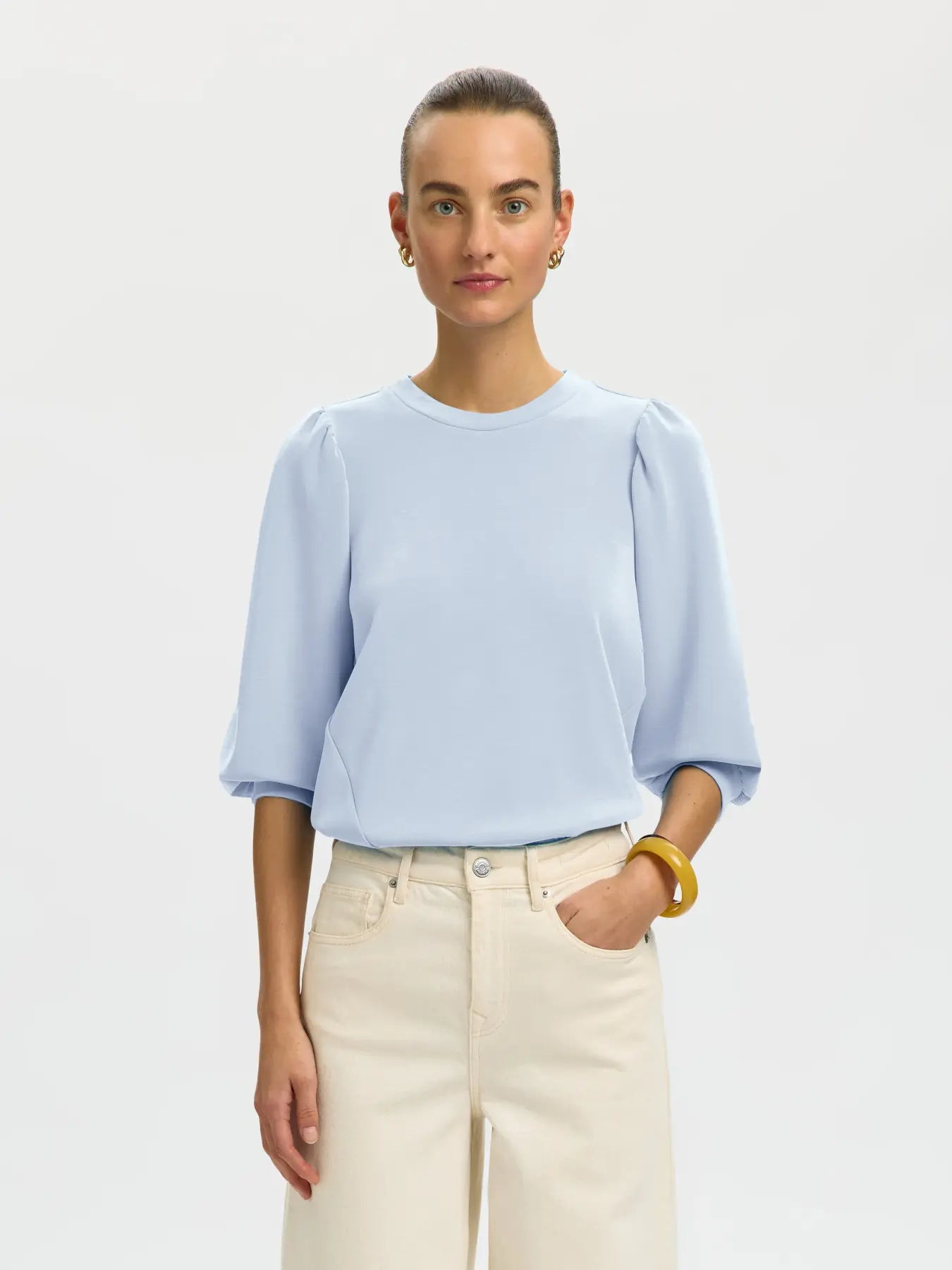 Selected Tenny 3/4 sweat top