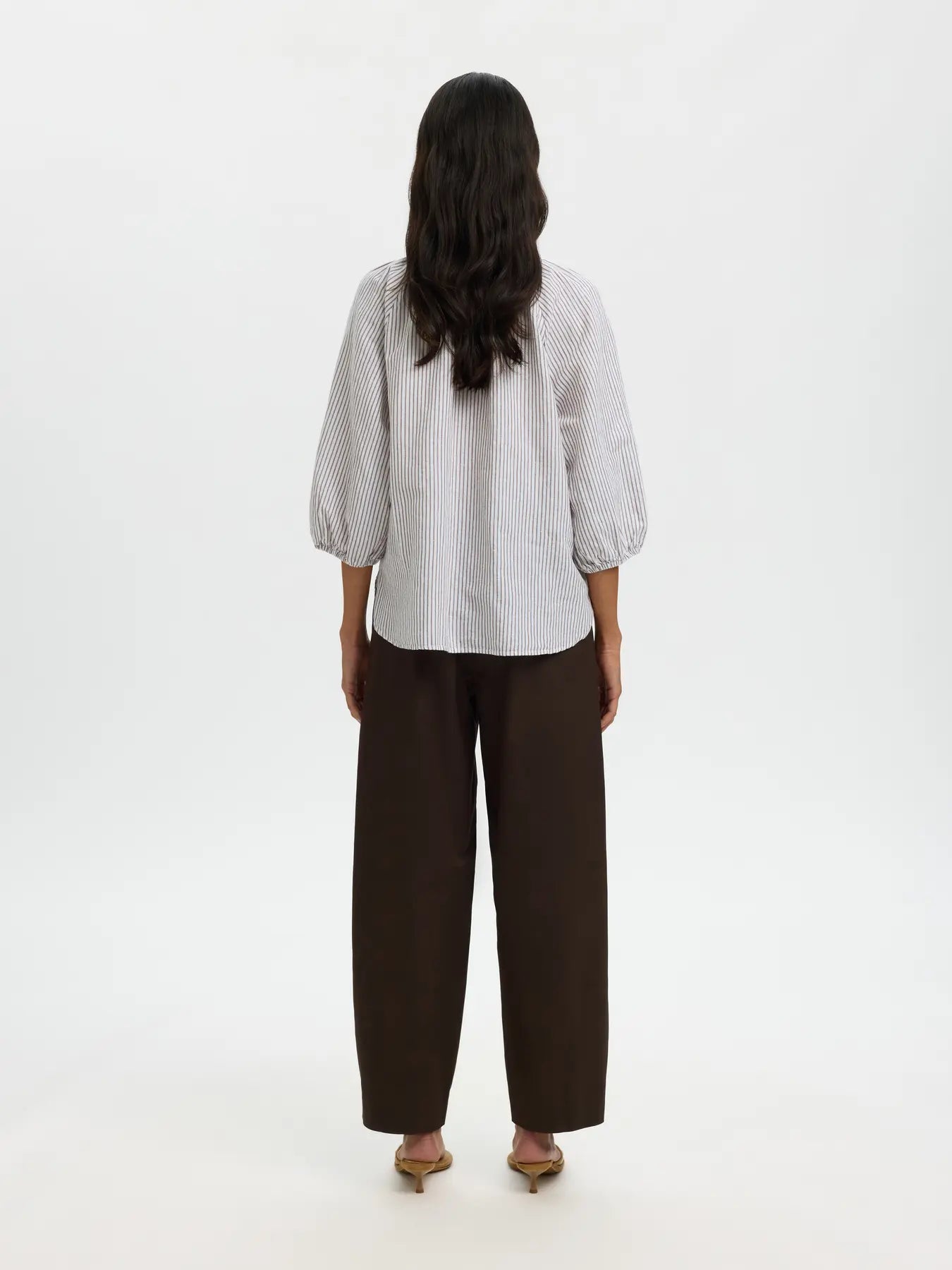 Selected SLFCleo linen shirt